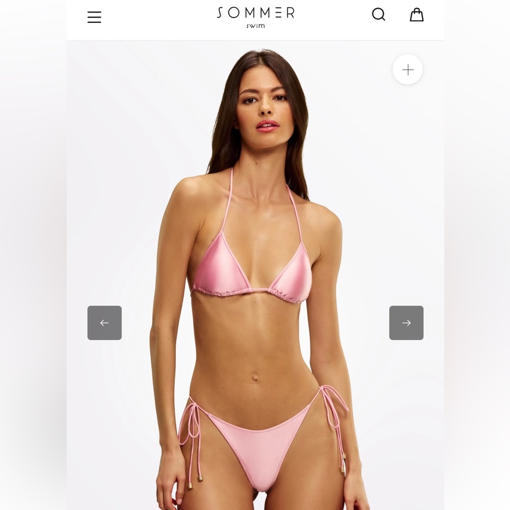 Sommer Swim Pink Bikini Set